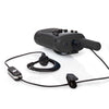 Nedis WLTK0610BK Walkie Talkie Set 2 Handys bis zu 6 Frequenzkanäle: 8 Vox bis 3 Stunden Kopfhörerausgabe 2 Headsets Schwarz