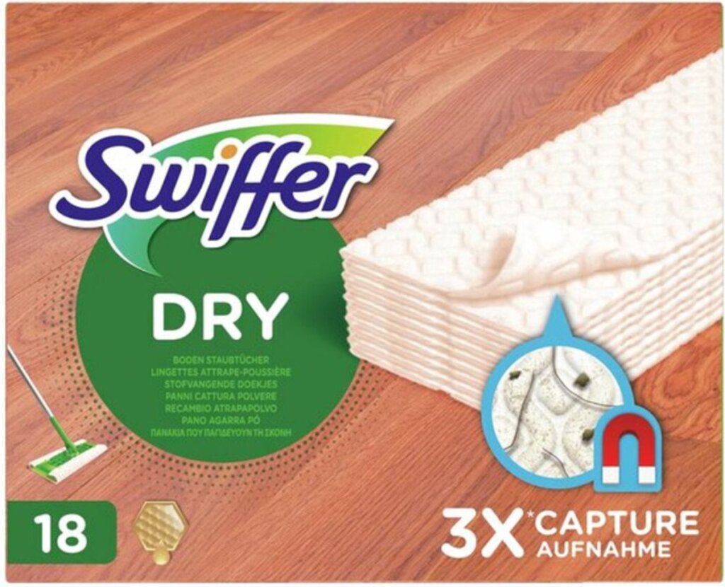 Swiffer Swiffer Trockener Bodentücher Holzböden 18 Stücke