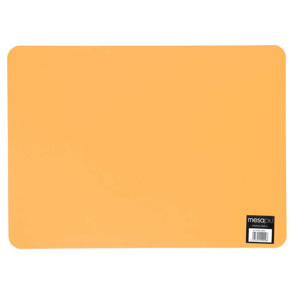 Mesapiu mesapiu placemat Leder Look Kamel 45x33 cm
