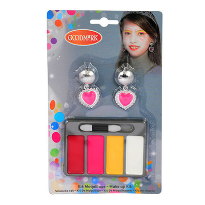 Grundlegende Make -up -Set -Prinzessin + Ohrringe