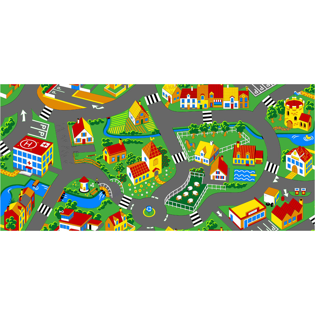 Basic Play Teppich City 140x200 cm