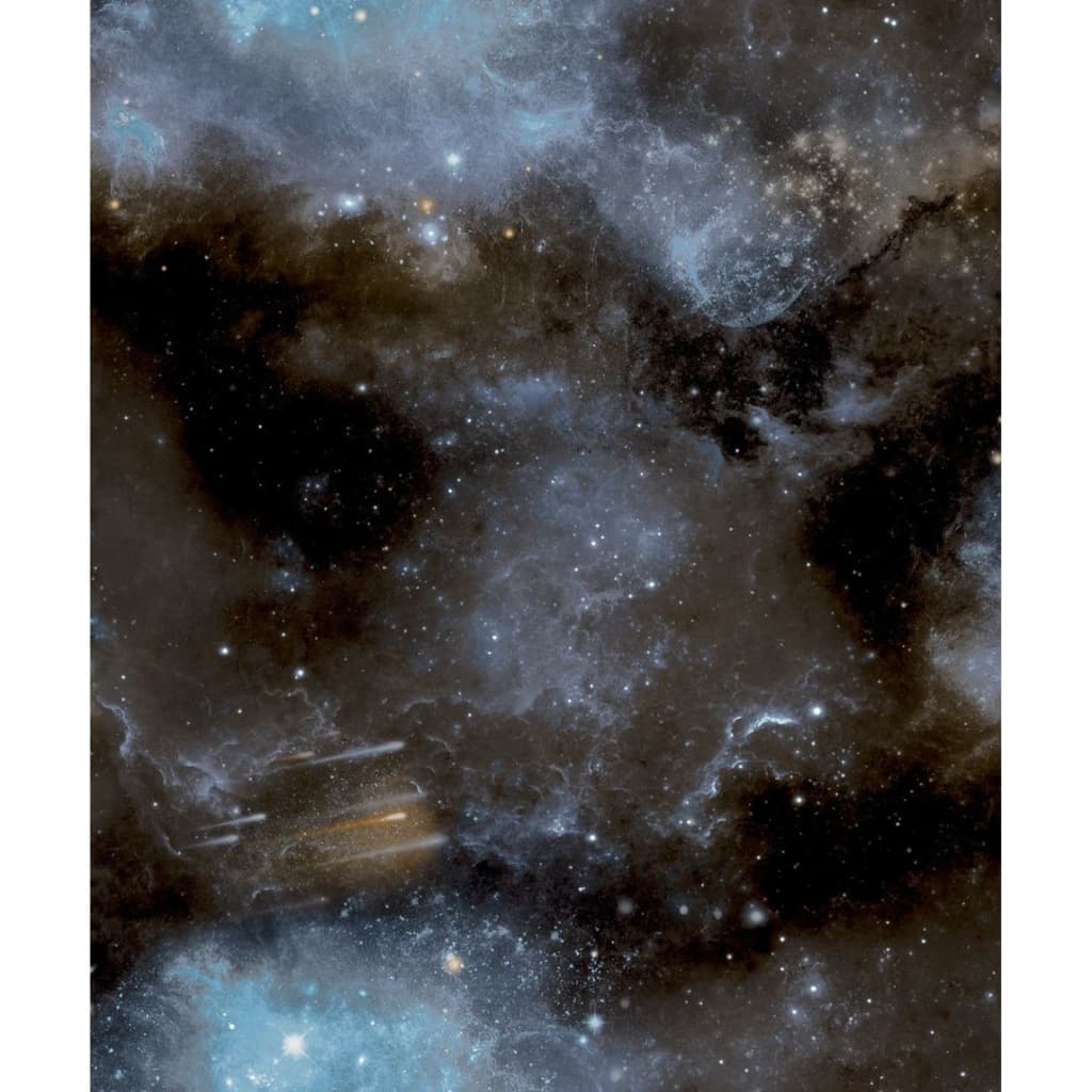 Nordwand Noordwand Tapete gute Vibes Galaxie mit Blau und Schwarz