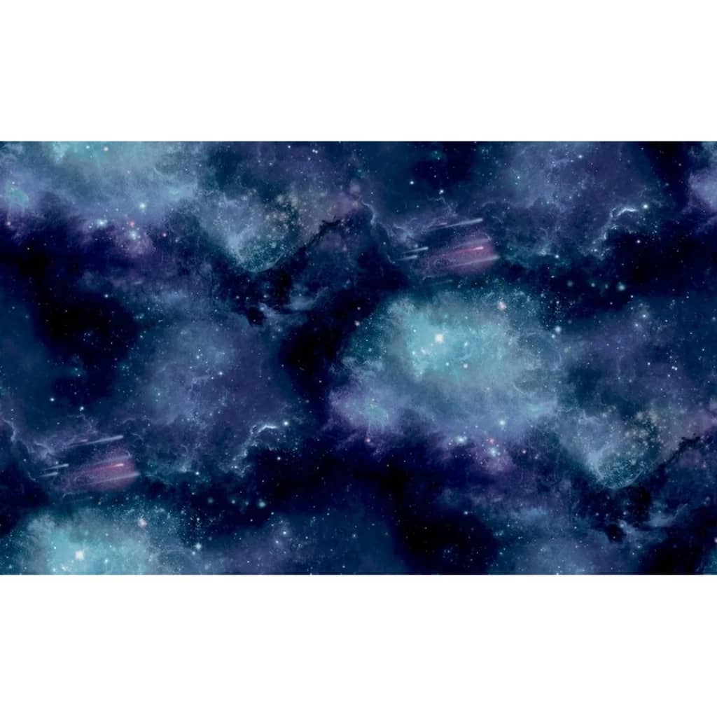 Nordwand Noordwand Tapete gute Vibes Galaxie mit Schwarz und Lila