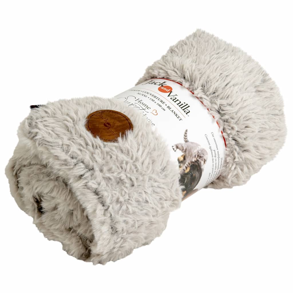 Jack und Vanille-Jack und Vanille-Haustier-Meerschale XL-XXL 150x100 cm Muschel grau