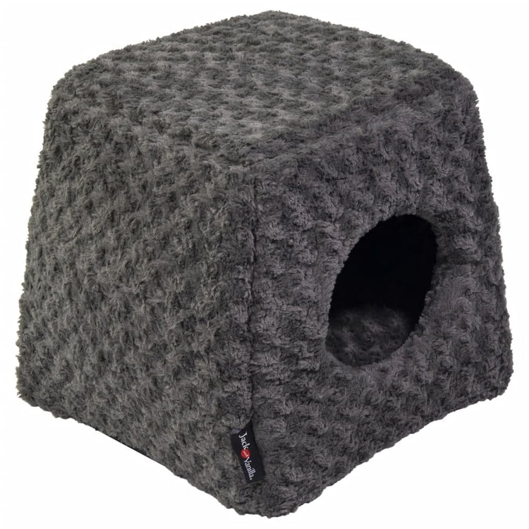 Jack und Vanille -Jack und Vanille -Haustierflasche Weiche 40x40x39 cm Rosette grau
