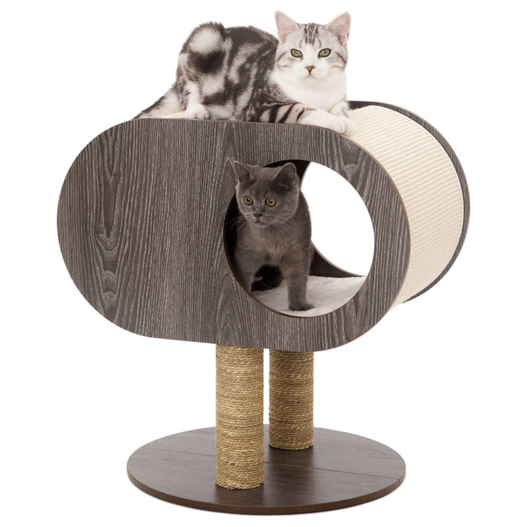 Jack und Vanille -Jack und Vanillekatze Möbel Kokos Molly 48x48x62 cm Grau