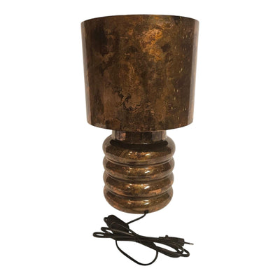 Mansion Atmosphäre Tischlampe Evi Kupfer 25,5x25,5x43cm