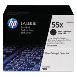 Tonerkartusche HP CE255XD schwarz Doppelpack