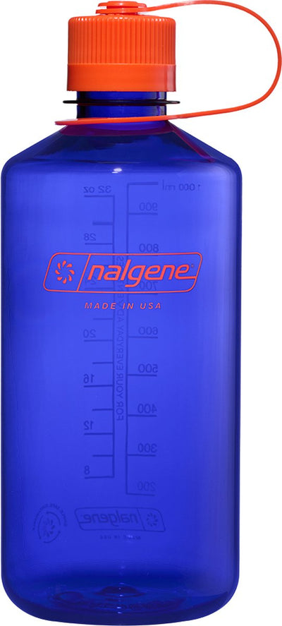 Nalgene – Enghalsflasche – Trinkflasche – Wasserflasche – auslaufsicher – 1000 ml – BPA-frei – Sustain – Immergrün