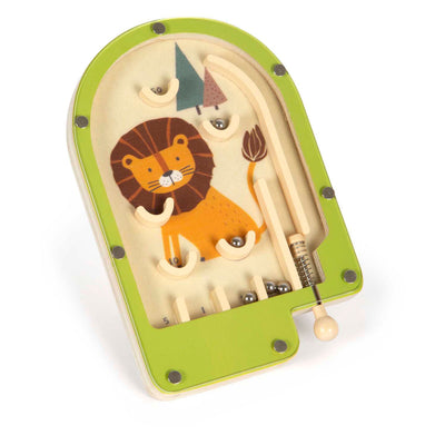 Kleiner Fuß Holz Mini Flipper Game Lion