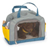 Kleiner Fußumarmendhund mit Trägertasche und Pflege -Set