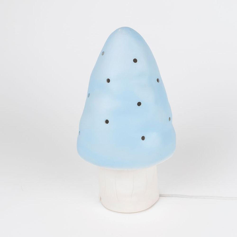 Egmont Lampenpilz blau + Dimmer.
