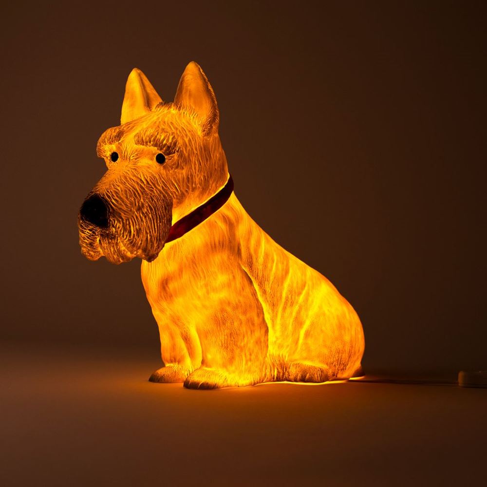 Egmont Lampenhund Scotty. 34x39 cm.