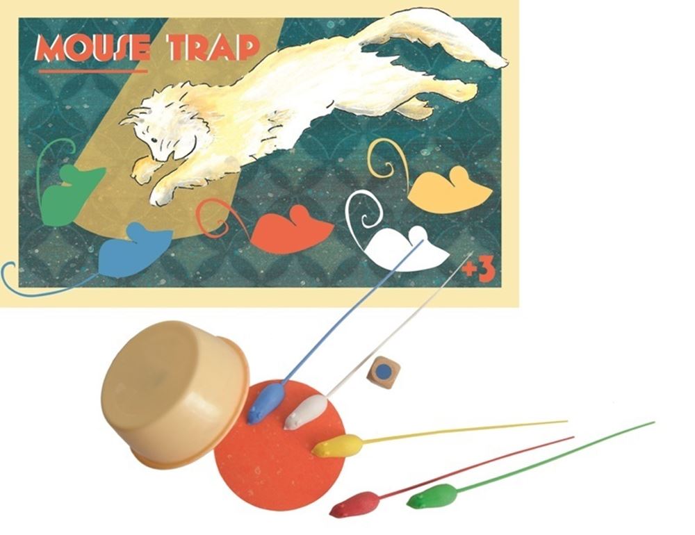 Egmont-Spiel-Mausefalle. 19x11x5cm. 3+