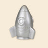 Egmont Lampe Rakete Silber. 25x15 cm