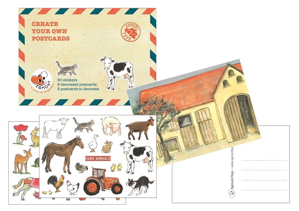 Egmont Bastelpaket 10 Postkarten mit