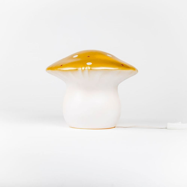 Egmont Lampenpilz Gold + Dimmer.
