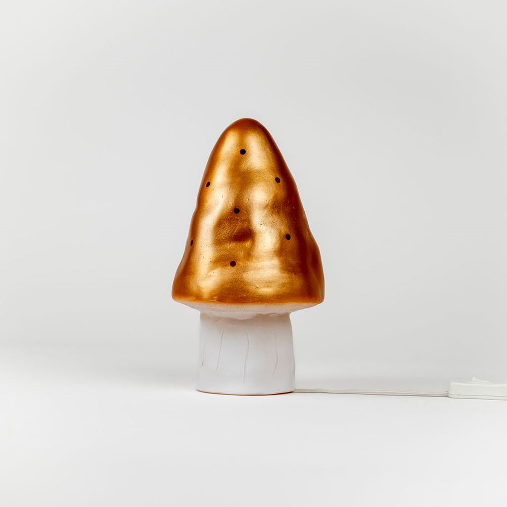 Egmont Lampenpilz Kupfer + Dimmer.