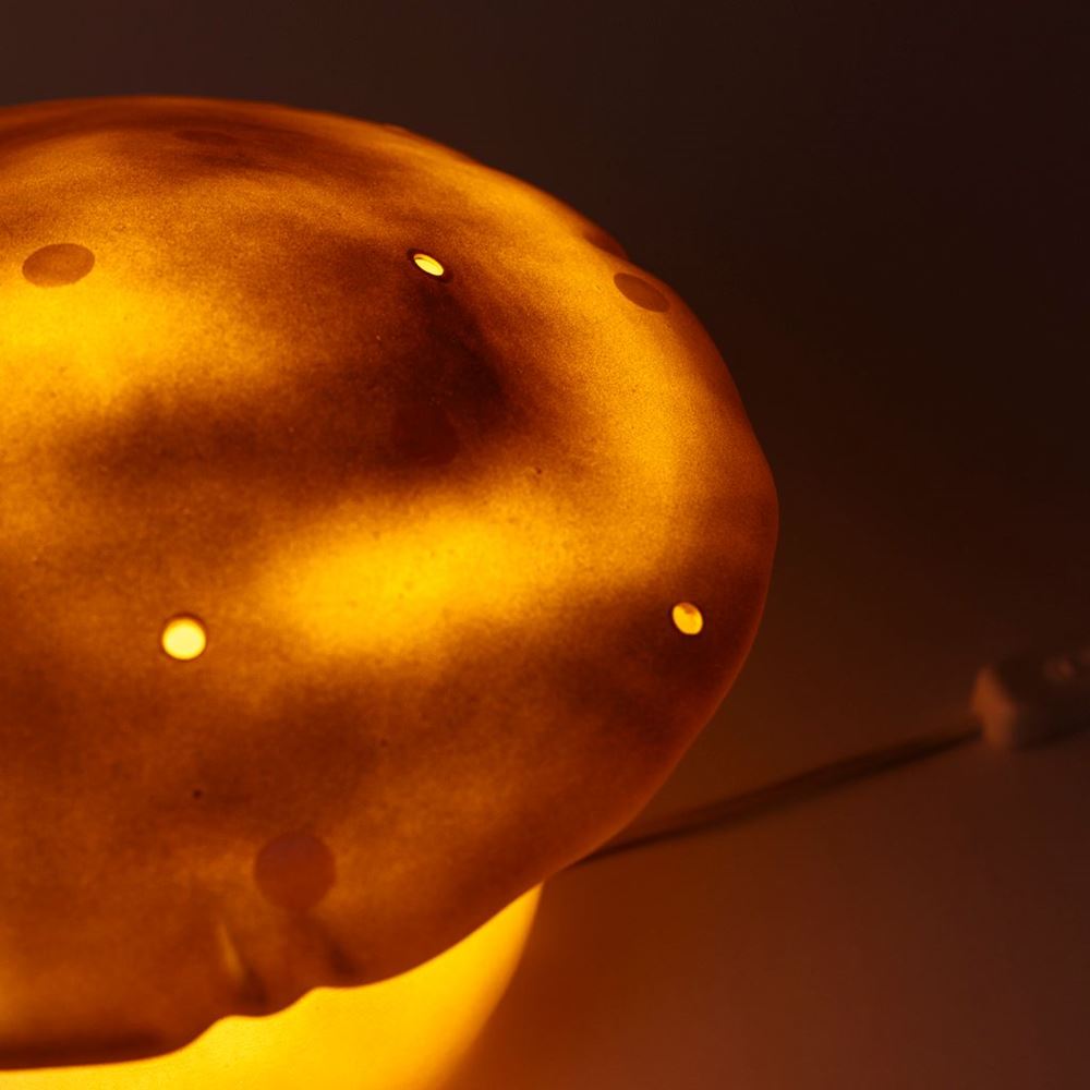 Egmont Lampenpilz Kupfer + Dimmer.