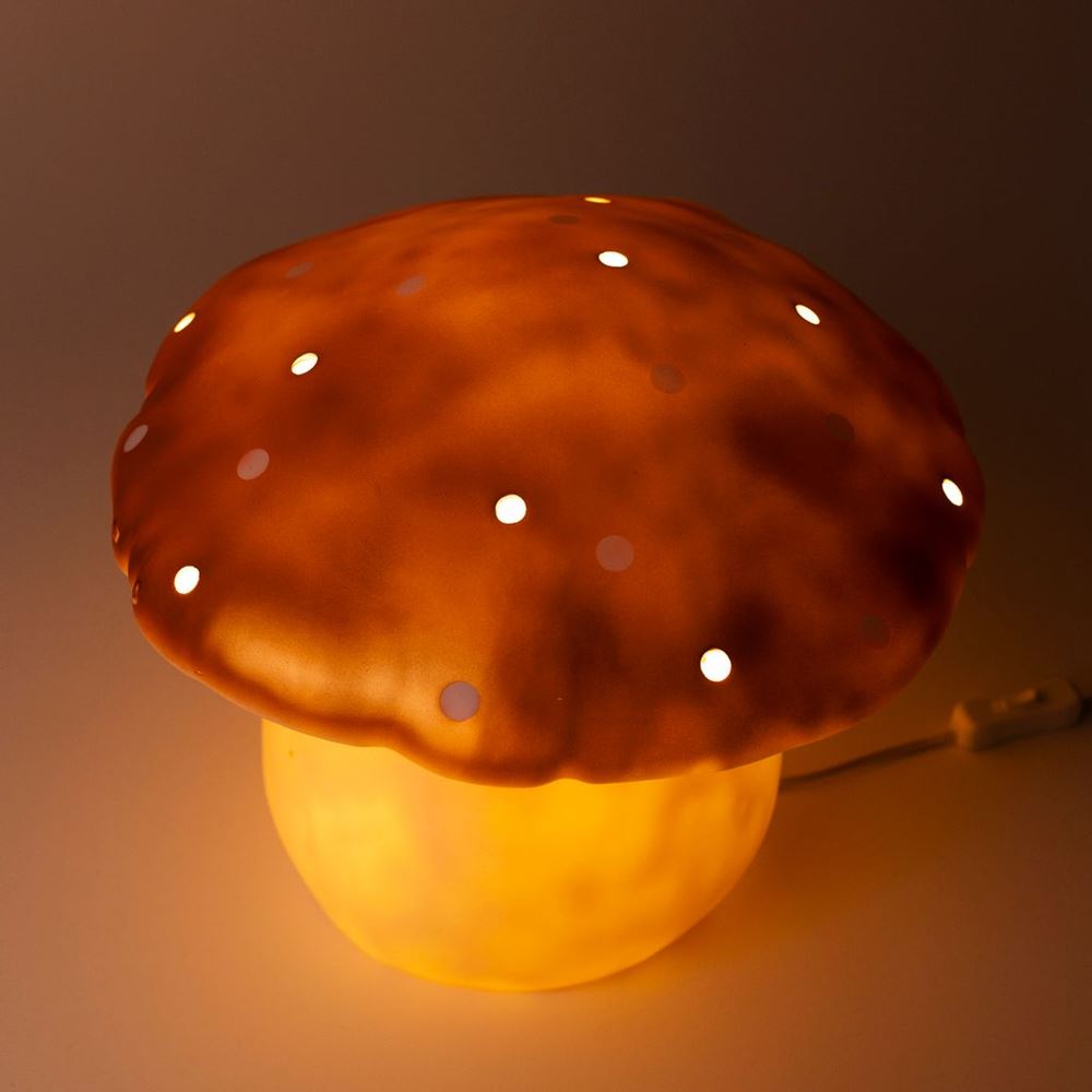 Egmont Lampenpilz Kupfer + Dimmer.