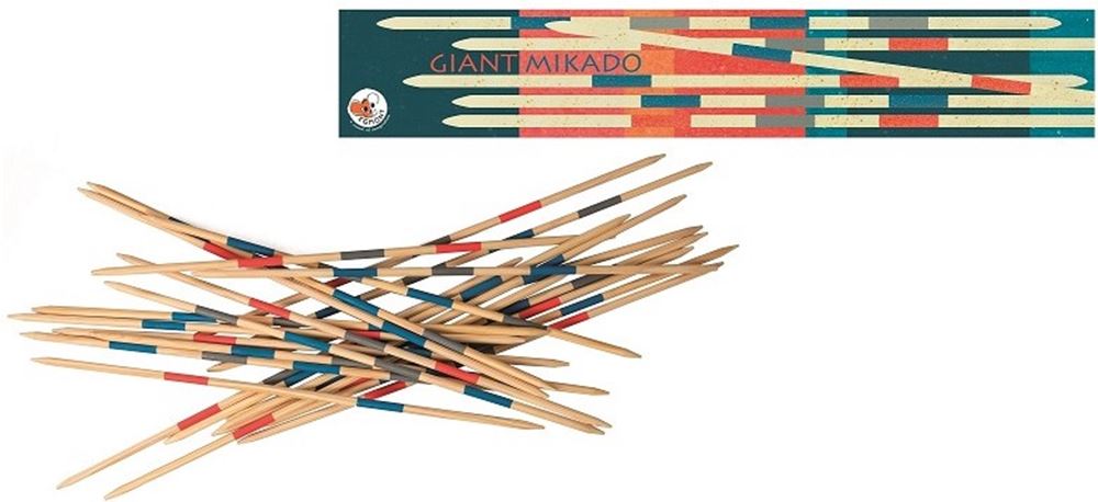 Holzmikado 76,5 x 13 x 3,5 cm. 5+