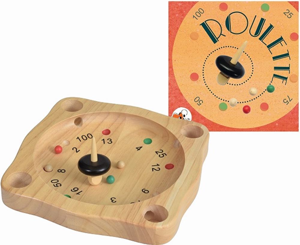 Spiel: Roulette. 25 x 25 x 4 cm 5+
