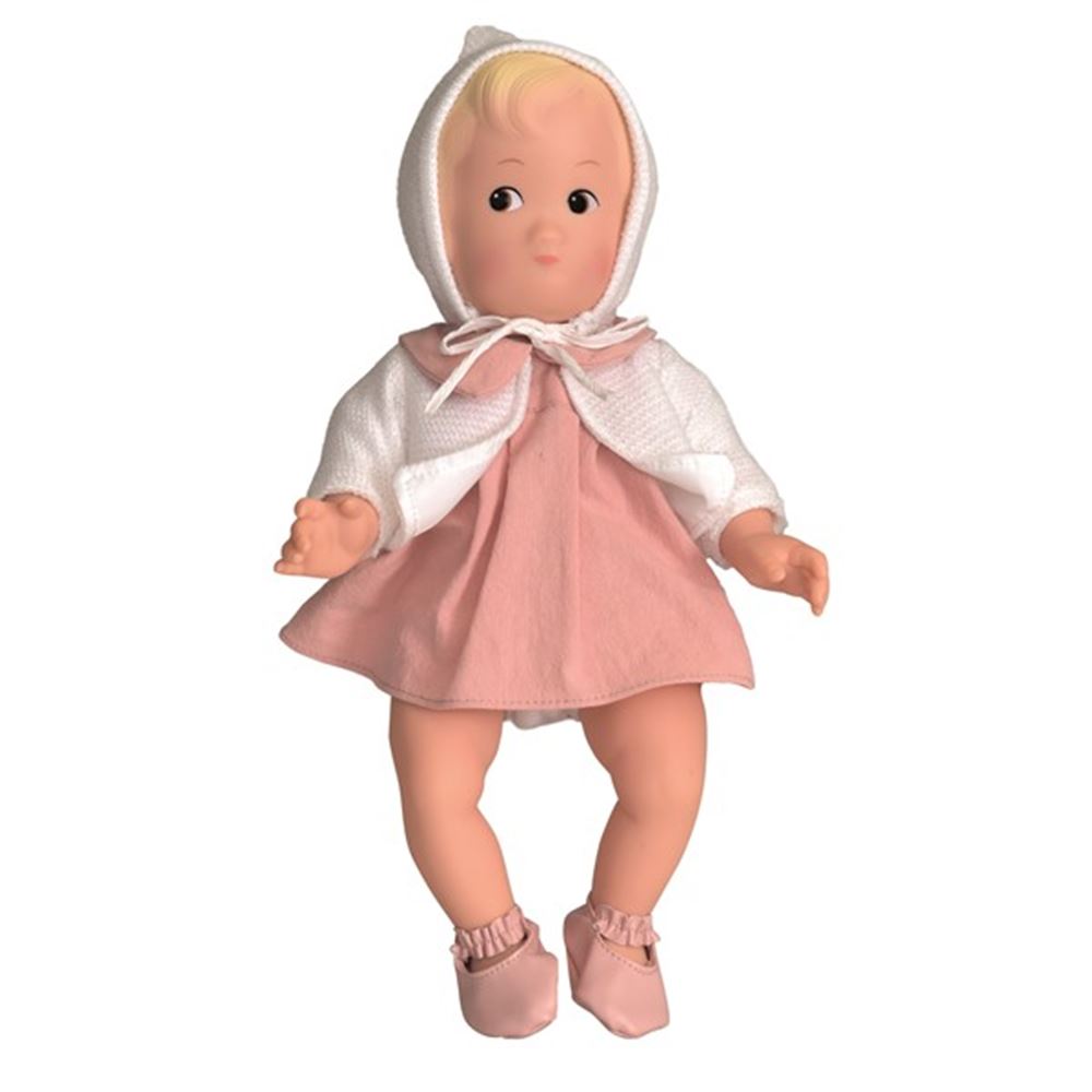 Babypuppe Susan. 32 cm. handbemalt.1+