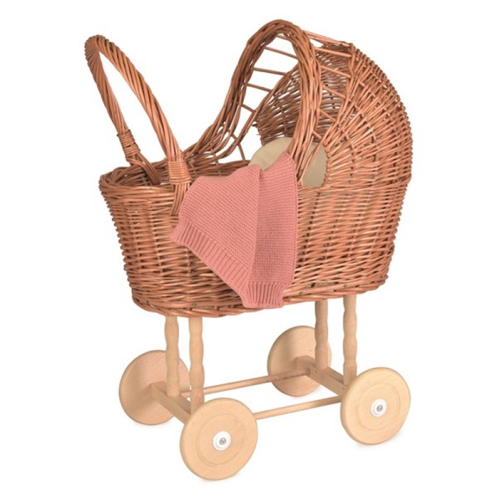 Egmont Puppenwagen mit Strickdecke