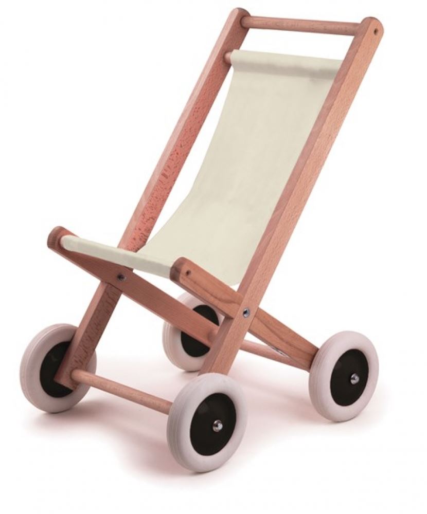 Egmont-Holzbuggy mit Naturstoff. 40x5