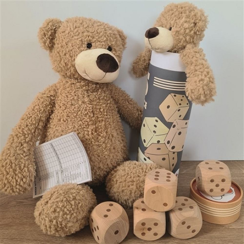 5 Holzwürfel. 5+ 35 cm