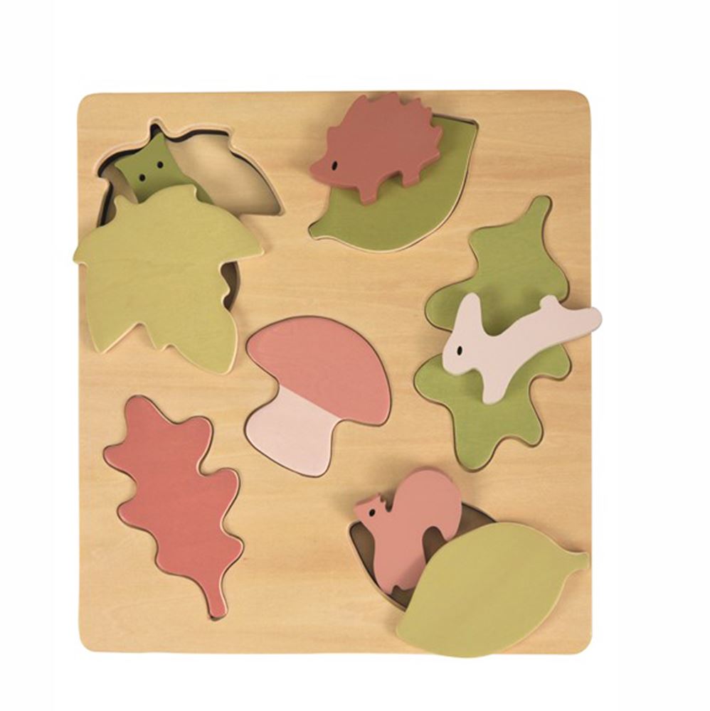 Egmont Holzpuzzle Wald. 24x24 cm. 2+