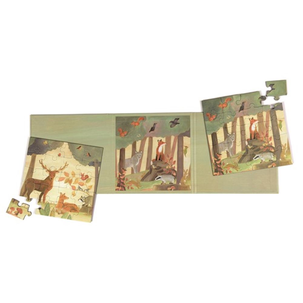 Egmont Magnetpuzzle Wald. 17,5x17,5