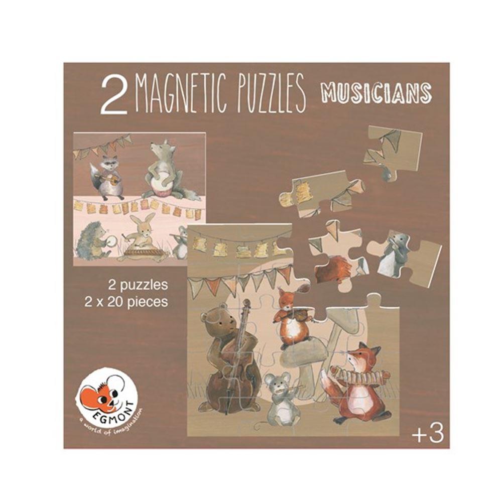 Egmont Magnetpuzzle Musiker. 17