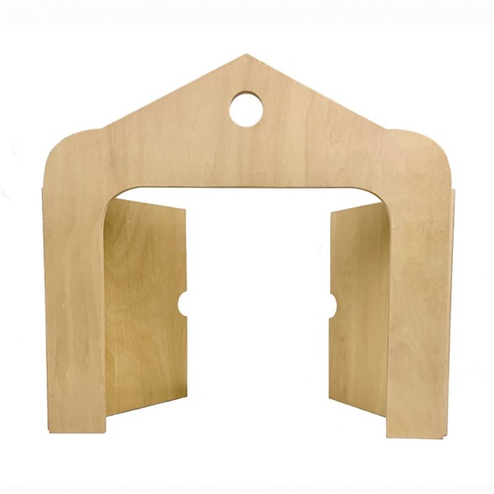 Egmont Holztischtheater. 48x25x45 cm.