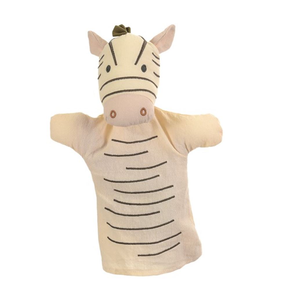 Egmont Zebra-Handschuhpuppe. 29x17x6cm. 0+