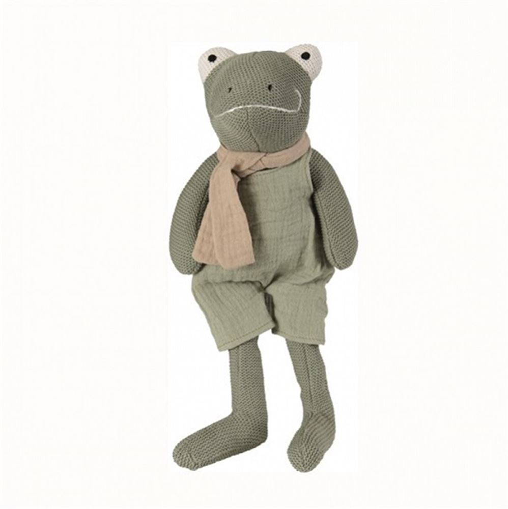 Egmont gestricktes Kuscheltier Frosch Jeremy.