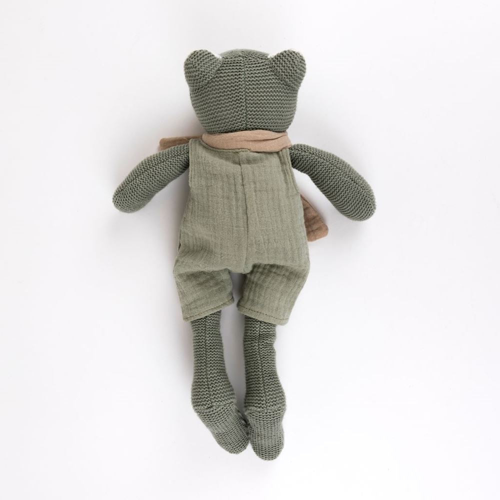 Egmont gestricktes Kuscheltier Frosch Jeremy.