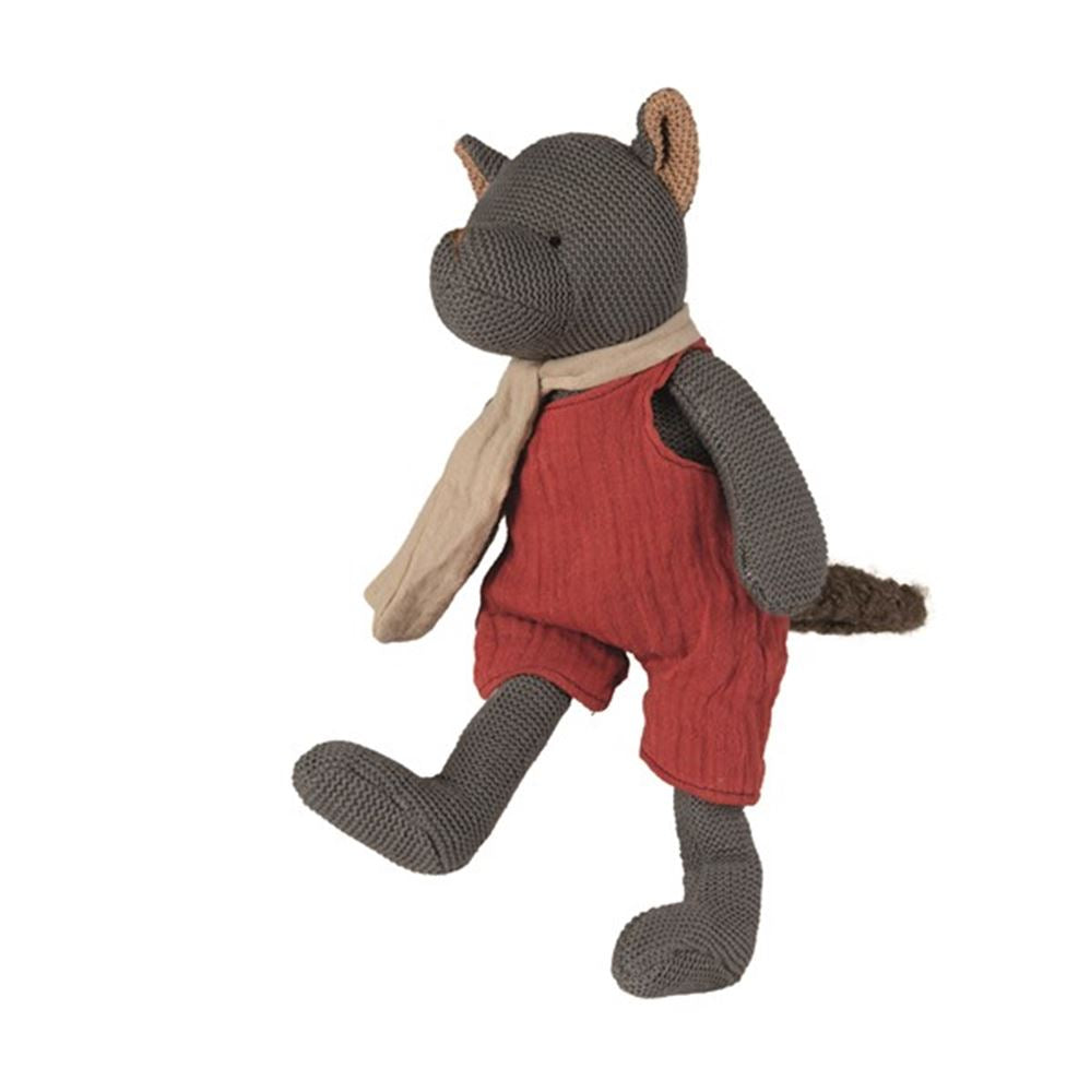 Egmont gestricktes Kuscheltier Wolf John. 30 cm