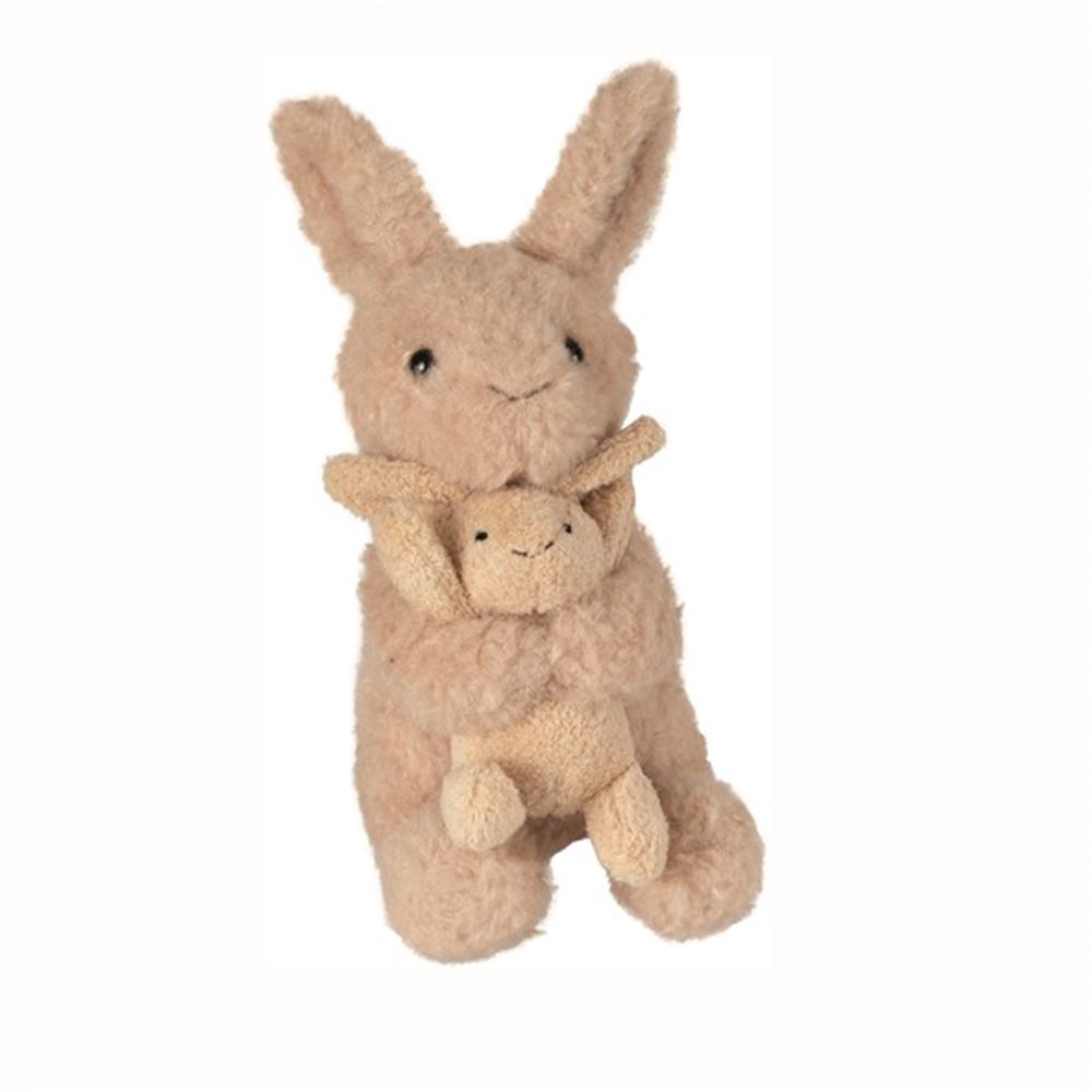 Egmont Kuscheltier Emile mit Baby. 20x10 cm.