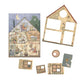 Egmont-Puzzlehaus des Kaninchens. FSC-Karton