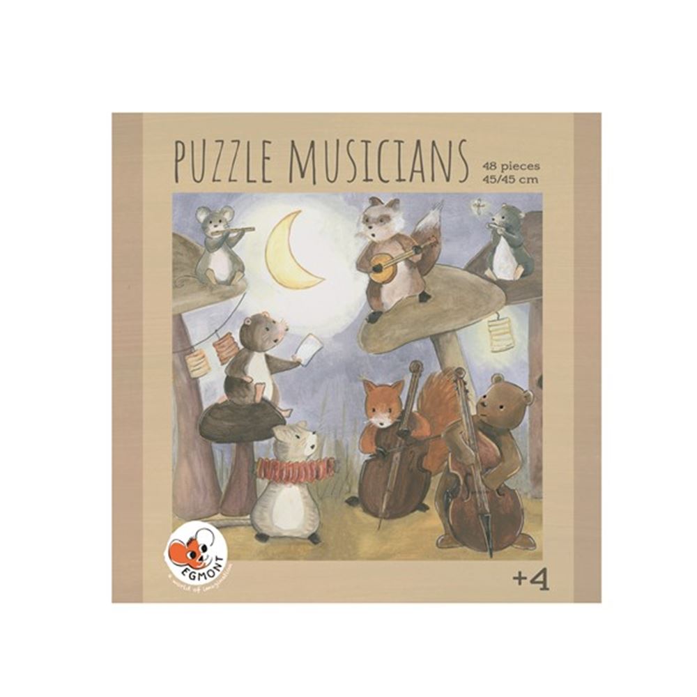 Egmont Puzzle Musiker 48 Teile. FSC-Karte