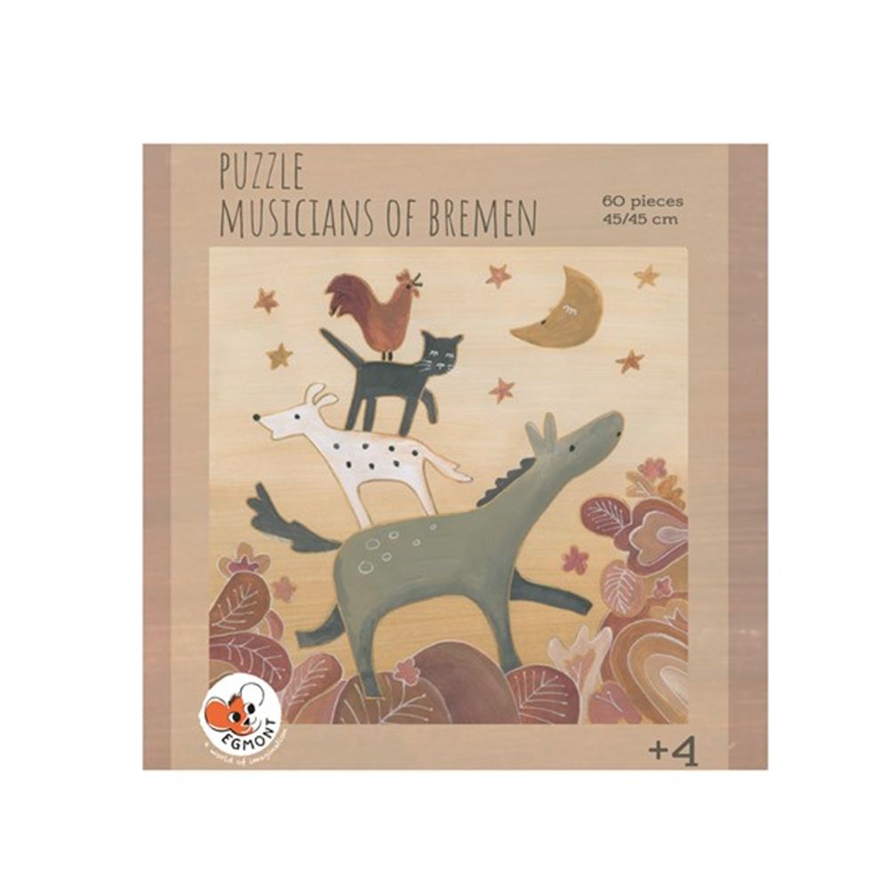 Egmont Puzzle Bremer Musikanten 60 Teile. 2
