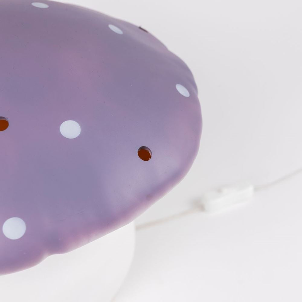 Egmont Lampe Pilz Lavendel+Dimmer.