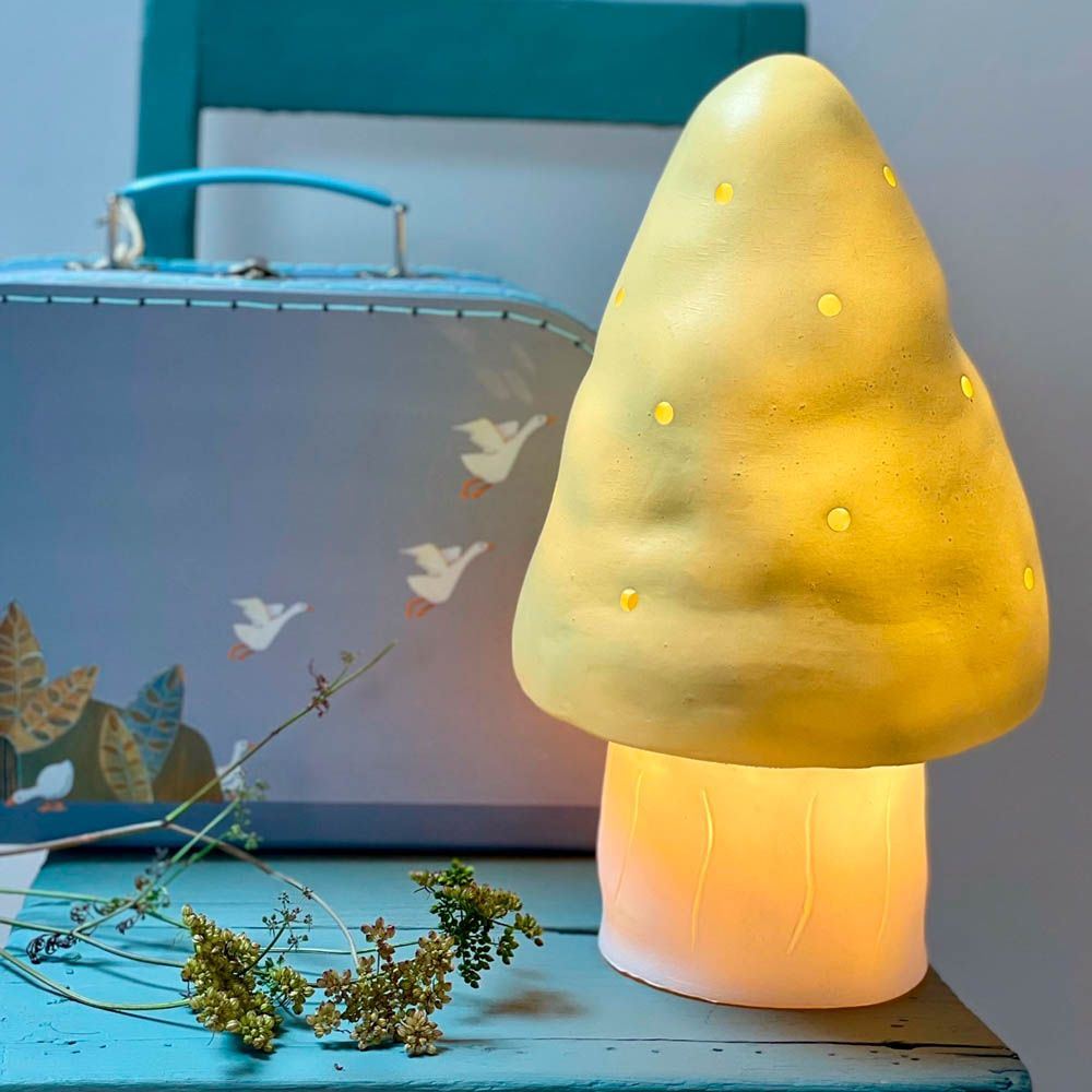 Egmont Lampenpilz Mandel + Dimmer
