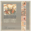 Egmont-Domino-Familienkaninchen. FSC-Karton