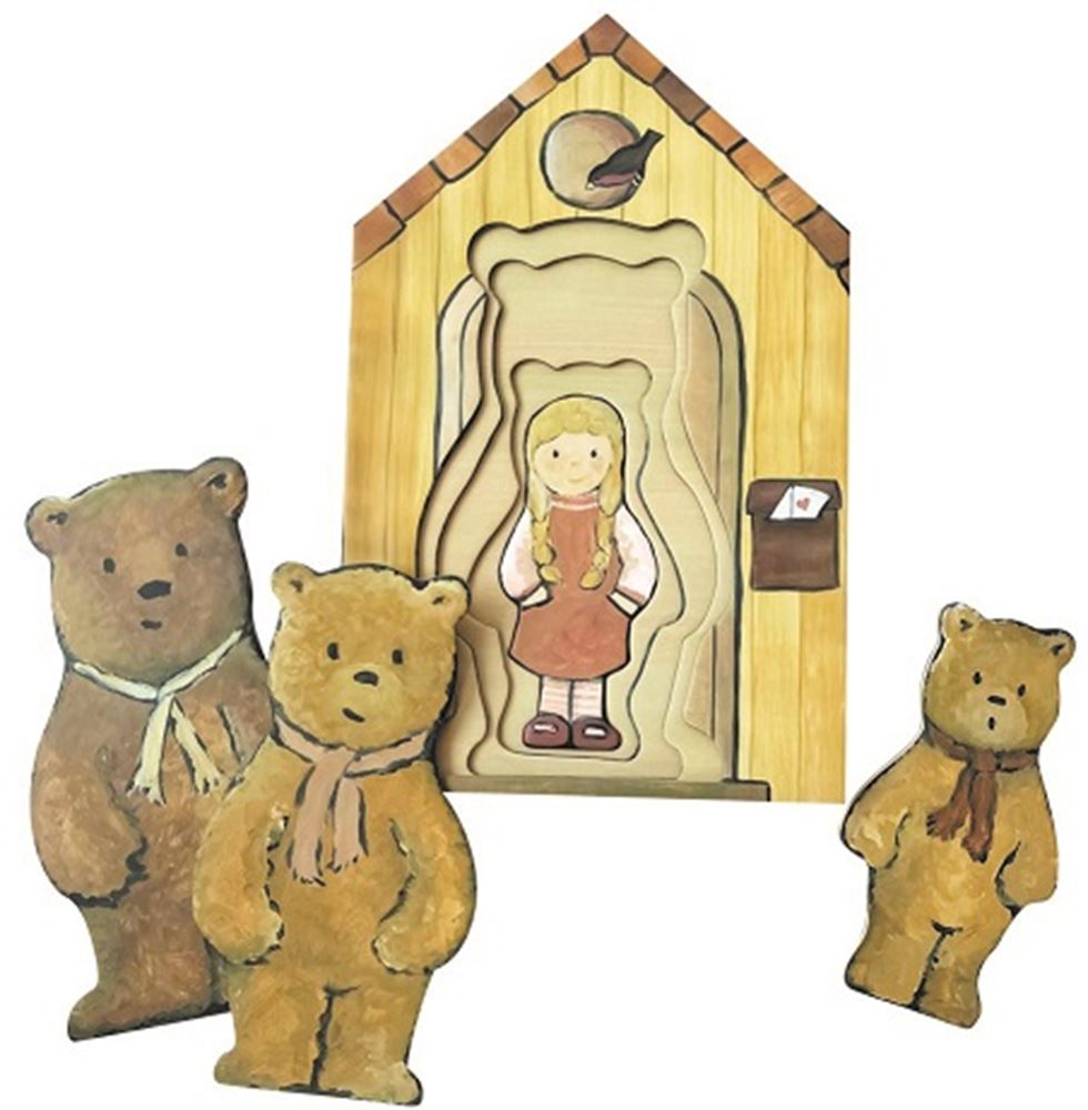 Egmont Schichtenpuzzle Goldlöckchen. fsc ka