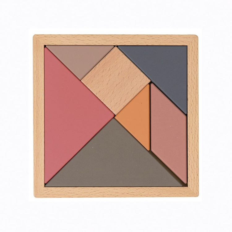 Egmont Tangram aus Holz. FSC-Holz.15x15x1