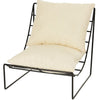Egmont Puppenstuhl aus Metall mit Kissen. 17