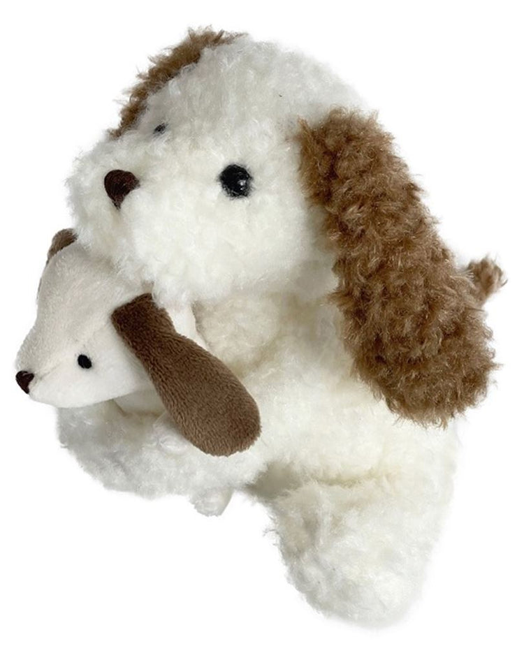 Egmont Kuscheltier Hund Nafi mit Baby. 15x15