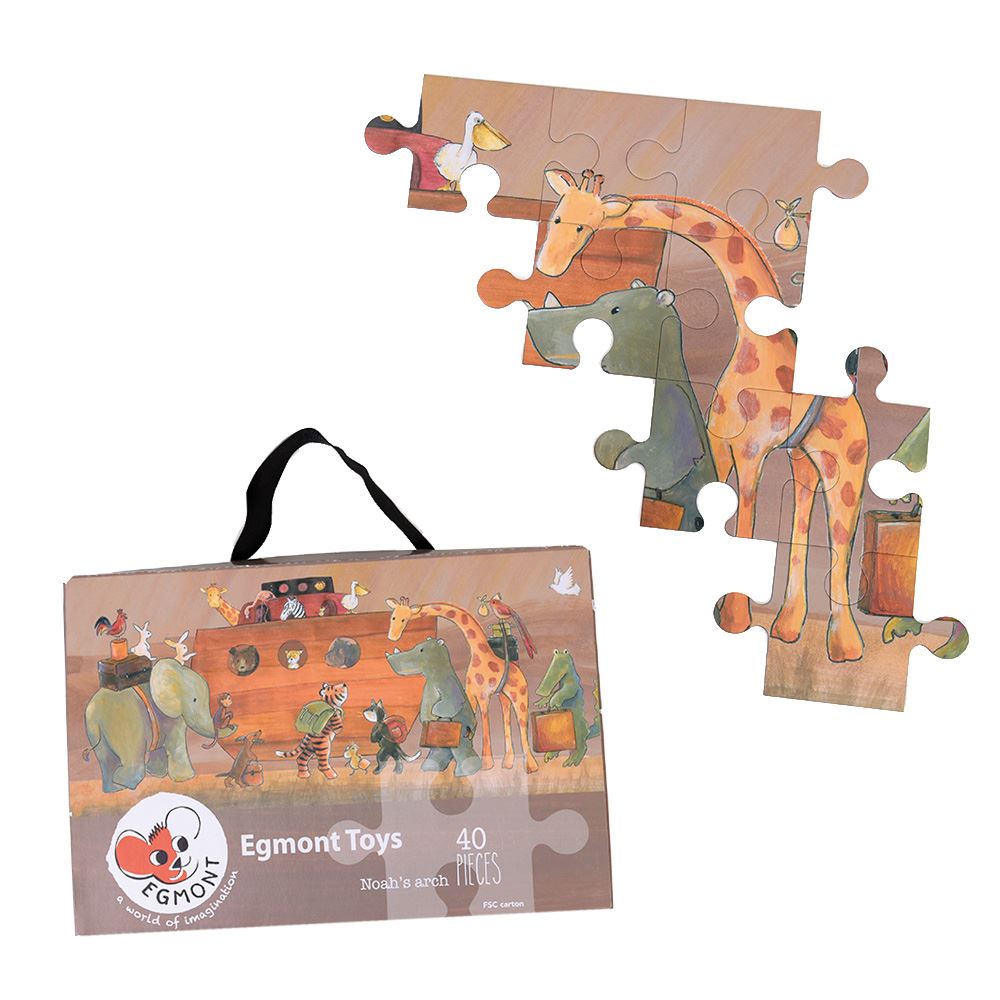 Egmont Bodenpuzzle Arche Noah. FSC-Wagen